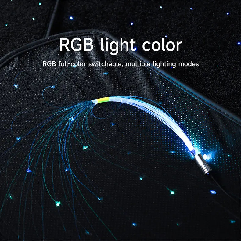 Alfombrilla LED Starlight para Coche - Control por App
