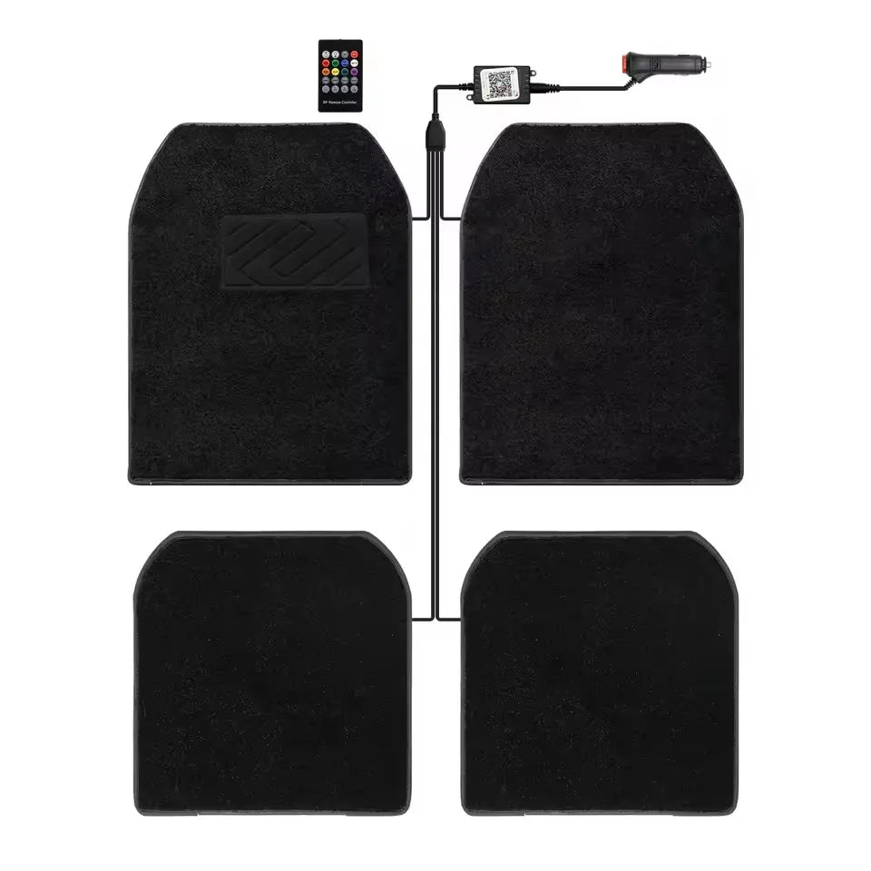 Alfombrilla LED Starlight para Coche - Control por App
