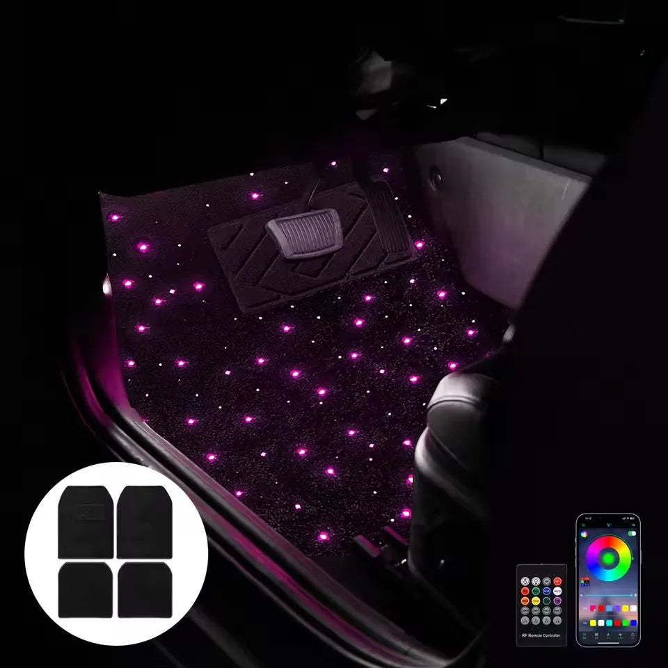 Alfombrilla LED Starlight para Coche - Control por App